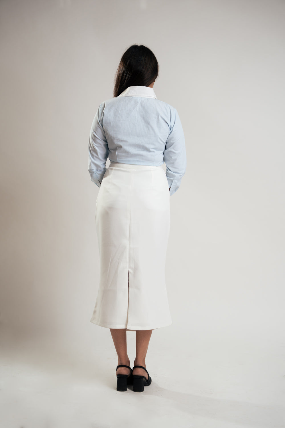 Signature Skirt White